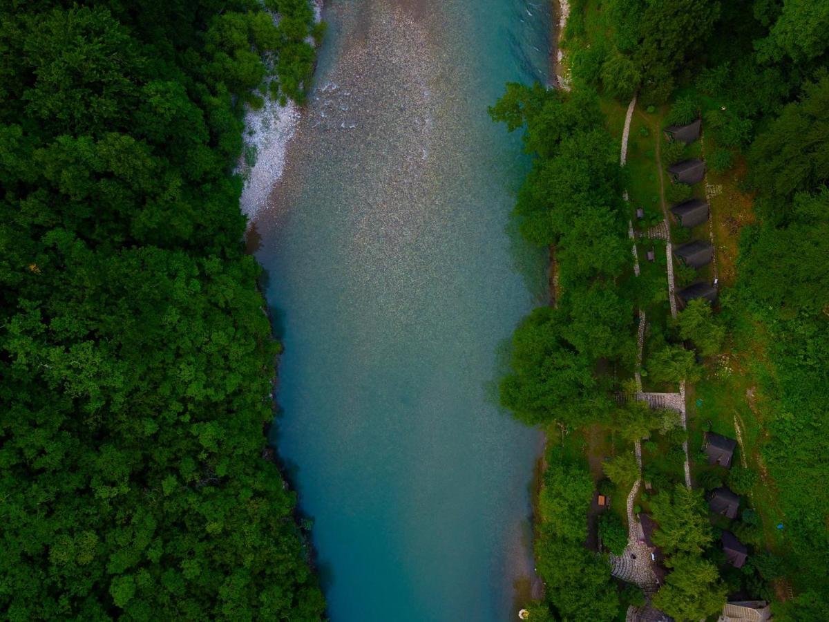 Rafting Camp Encijan Hotel ฟอชา ภายนอก รูปภาพ